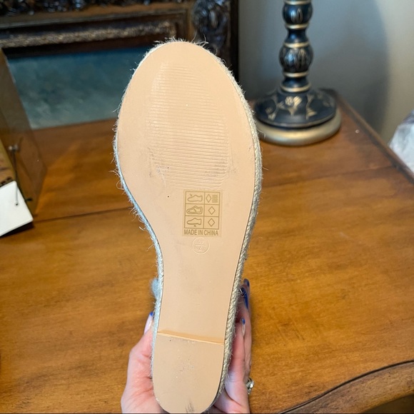 New Boutique Brand Espadrille Wedge Sandals SZ EU 40/9.5 - Picture 6 of 8